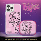 Bratz® Passion For Fashion HD Apple iPhone 15 Mag - Safe Phone Case and AirPods Gen 3 Combo Package - Wear with style