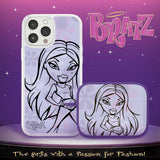 Bratz® Passion For Fashion HD Apple iPhone 15 Mag - Safe Phone Case and AirPods Pro Combo Package - Wear with style