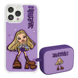Bratz® Passion For Fashion HD Apple iPhone 15 Mag - Safe Phone Case and AirPods Pro Combo Package - Wear with style