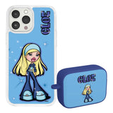 Bratz® Passion For Fashion HD Apple iPhone 15 Mag - Safe Phone Case and AirPods Pro Combo Package - Wear with style