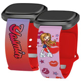Bratz® Passion For Fashion HD Fitbit Versa 3 & Sense 1 Watch Band - Wear with style