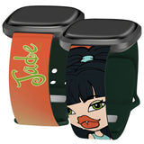 Bratz® Passion For Fashion HD Fitbit Versa 3 & Sense 1 Watch Band - Wear with style