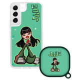 Bratz® Passion For Fashion HD Samsung Galaxy S21 Series and Buds Pro Combo Package - Wear with style