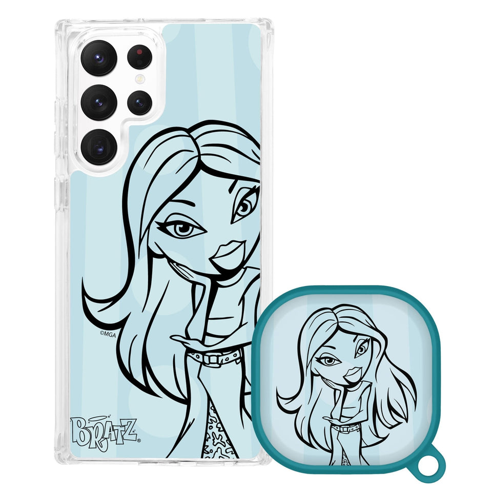 Bratz® Passion For Fashion HD Samsung Galaxy S22 Series and Buds Pro Combo Package - Wear with style