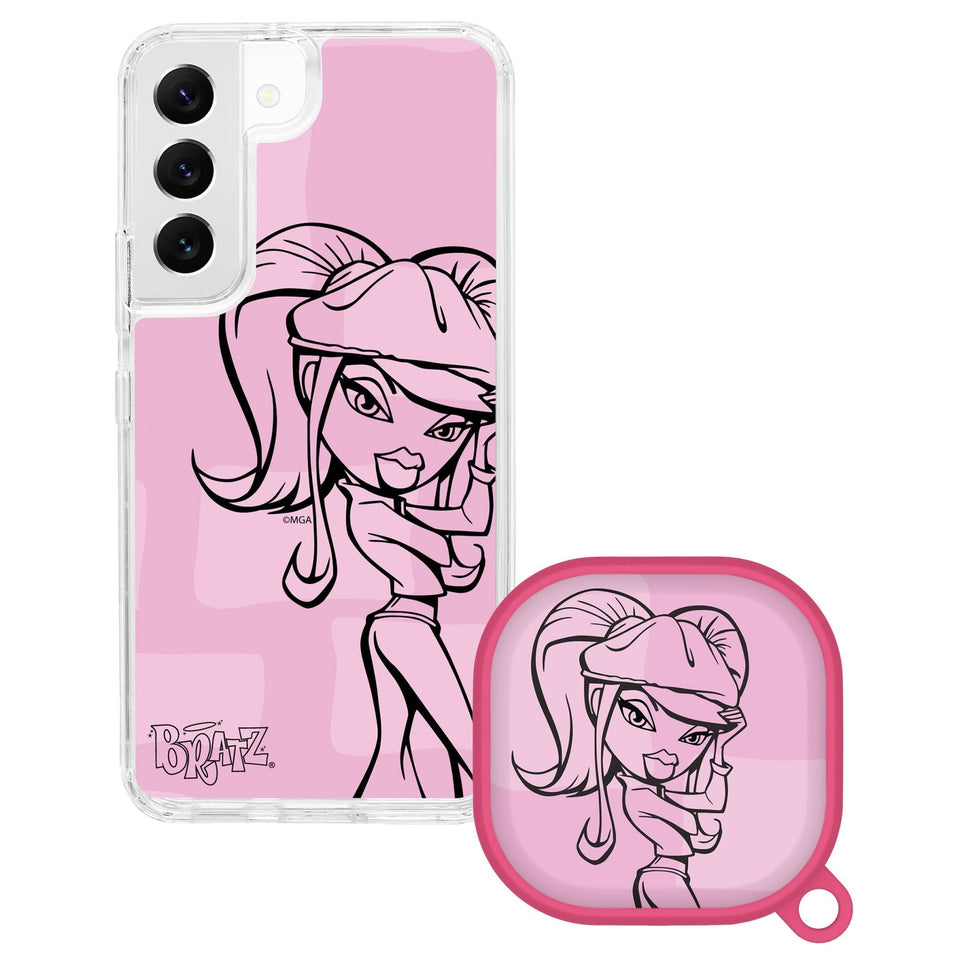 Bratz® Passion For Fashion HD Samsung Galaxy S22 Series and Buds Pro Combo Package - Wear with style