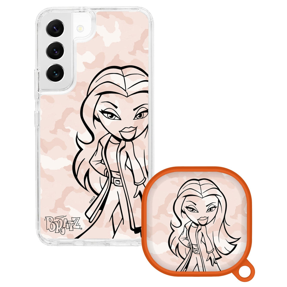 Bratz® Passion For Fashion HD Samsung Galaxy S23 Series and Buds Pro Combo Package - Wear with style