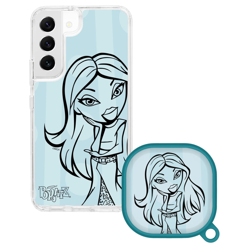 Bratz® Passion For Fashion HD Samsung Galaxy S23 Series and Buds Pro Combo Package - Wear with style