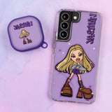 Bratz® Passion For Fashion HD Samsung Galaxy S23 Series and Buds Pro Combo Package - Wear with style