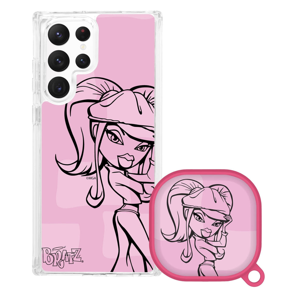 Bratz® Passion For Fashion HD Samsung Galaxy S23 Series and Buds Pro Combo Package - Wear with style