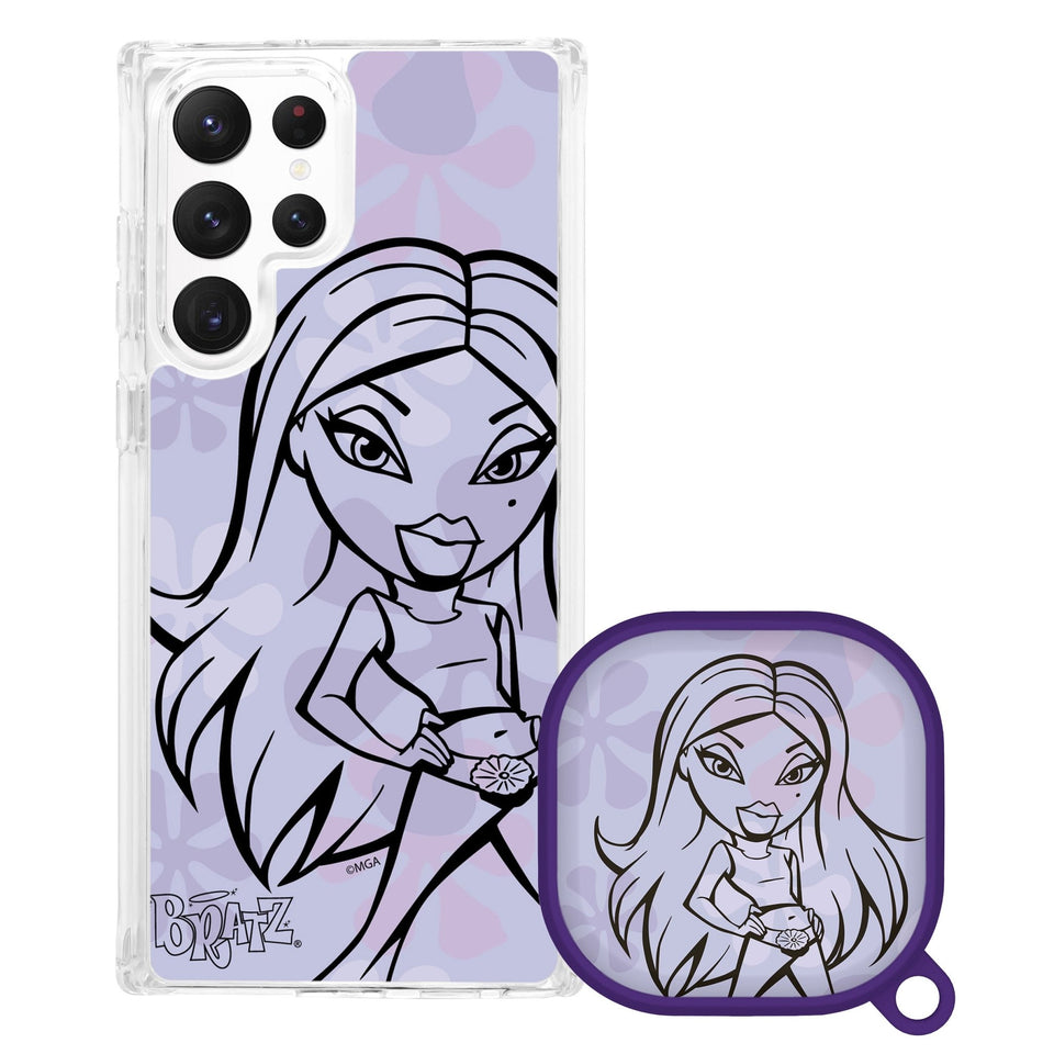 Bratz® Passion For Fashion HD Samsung Galaxy S23 Series and Buds Pro Combo Package - Wear with style