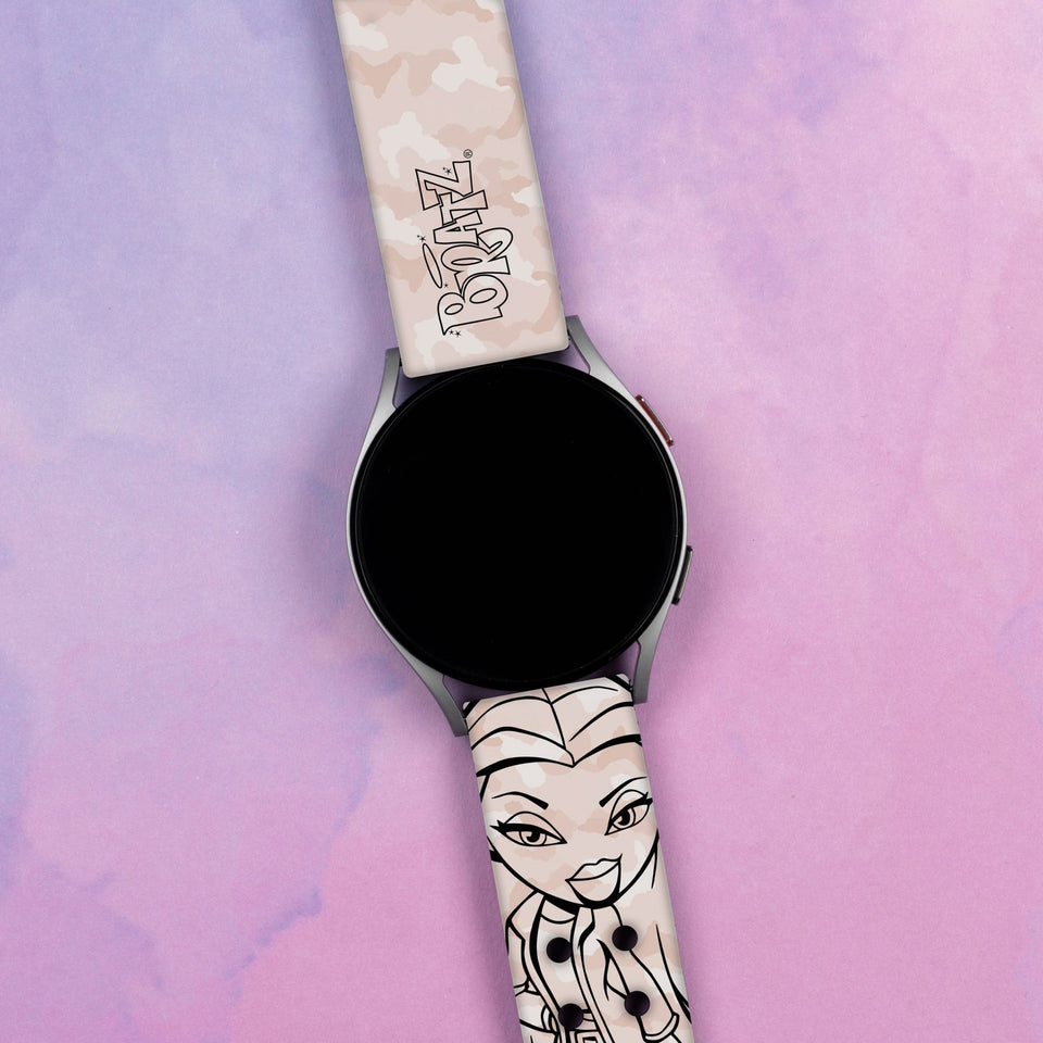 Bratz® Passion For Fashion HD Watchband for Samsung, Garmin, Fossil, and More - Wear with style