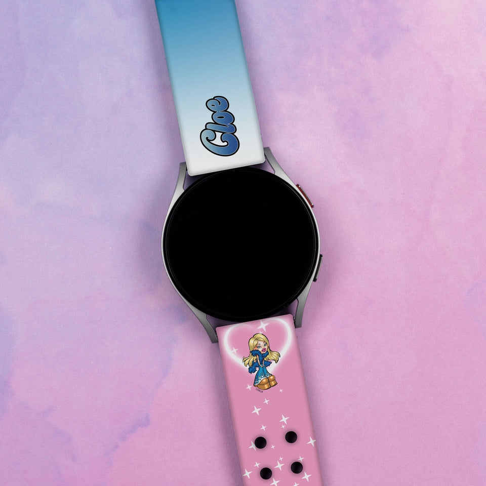 Bratz® Passion For Fashion HD Watchband for Samsung, Garmin, Fossil, and More - Wear with style