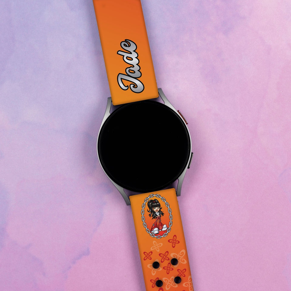Bratz® Passion For Fashion HD Watchband for Samsung, Garmin, Fossil, and More - Wear with style