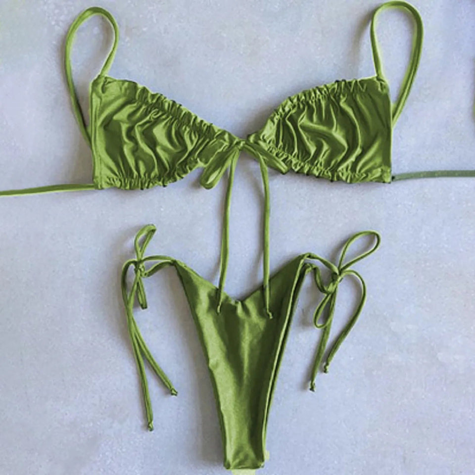 Brazilian two piece swimsuit- Perfect fit - Wear with style
