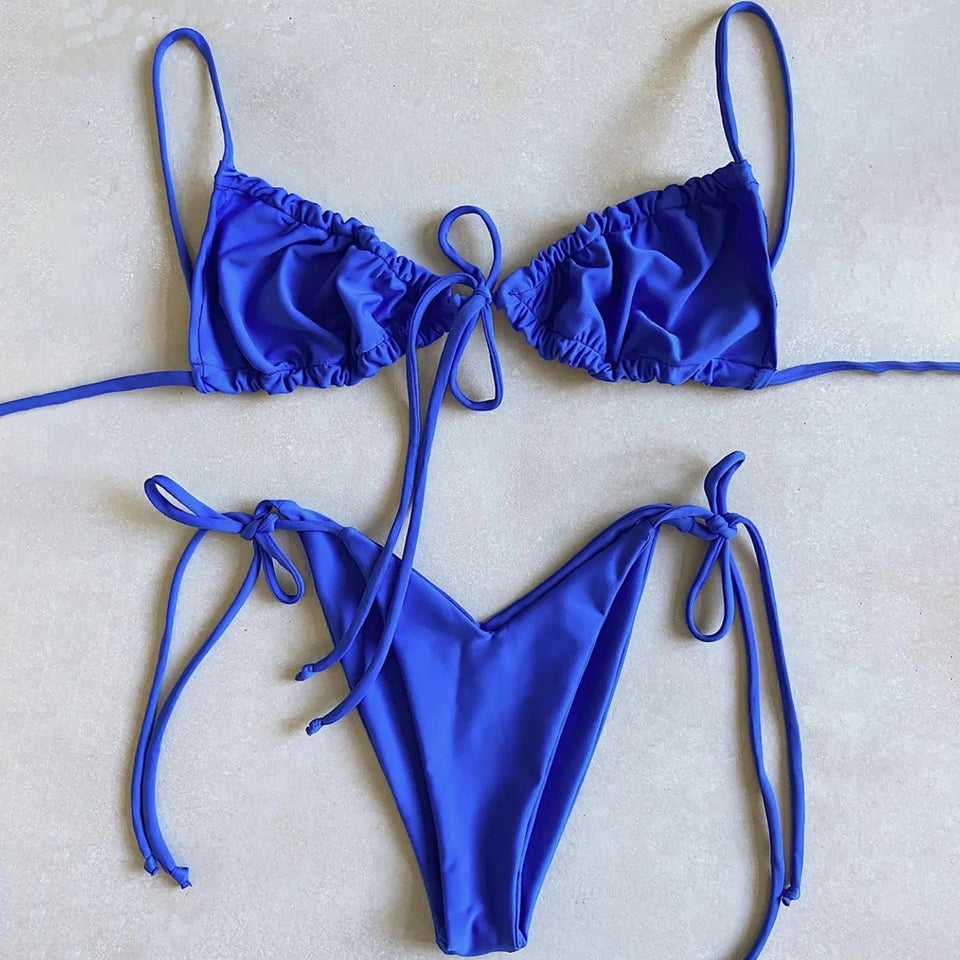 Brazilian two piece swimsuit- Perfect fit - Wear with style