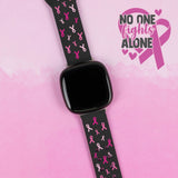 Breast Cancer Awareness HD Fitbit Versa 3 & Sense 1 Watch Band - Wear with style