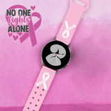 Breast Cancer Awareness HD Watchband for Samsung, Garmin, Fossil, and More - Wear with style