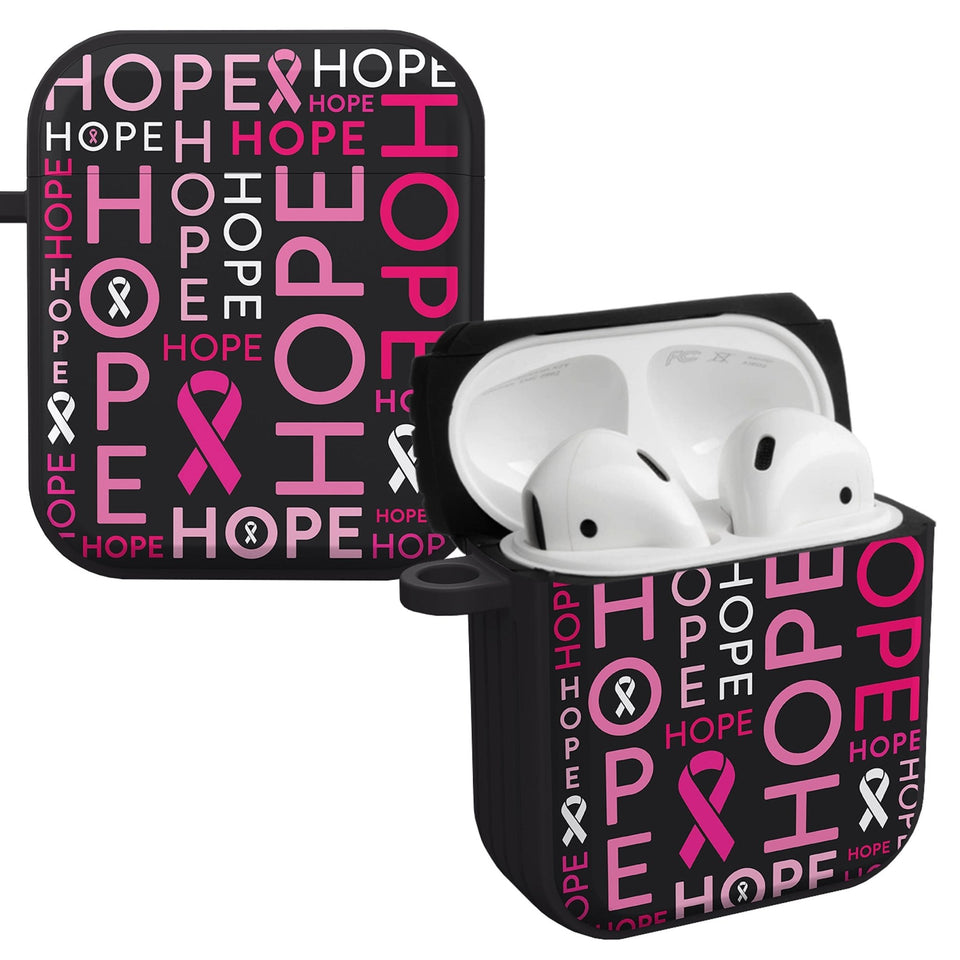 Breast Cancer Awareness HDX Apple AirPods Gen 1 & 2 Case Cover - Wear with style