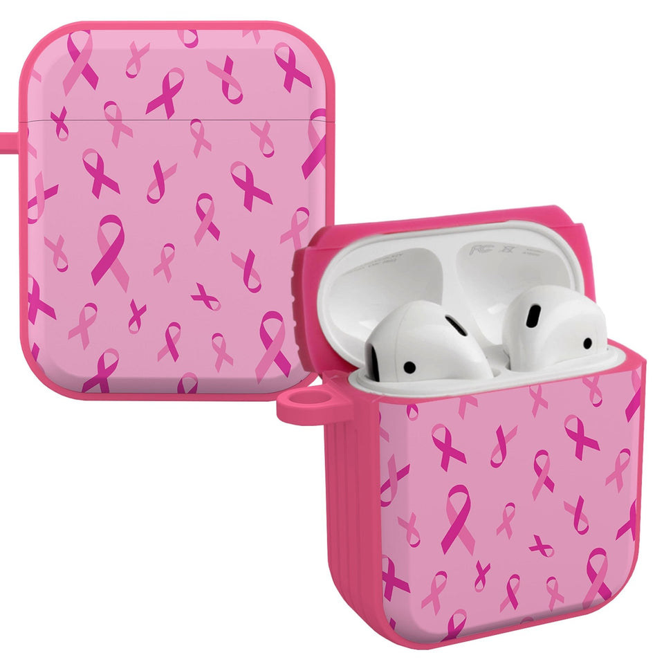 Breast Cancer Awareness HDX Apple AirPods Gen 1 & 2 Case Cover - Wear with style