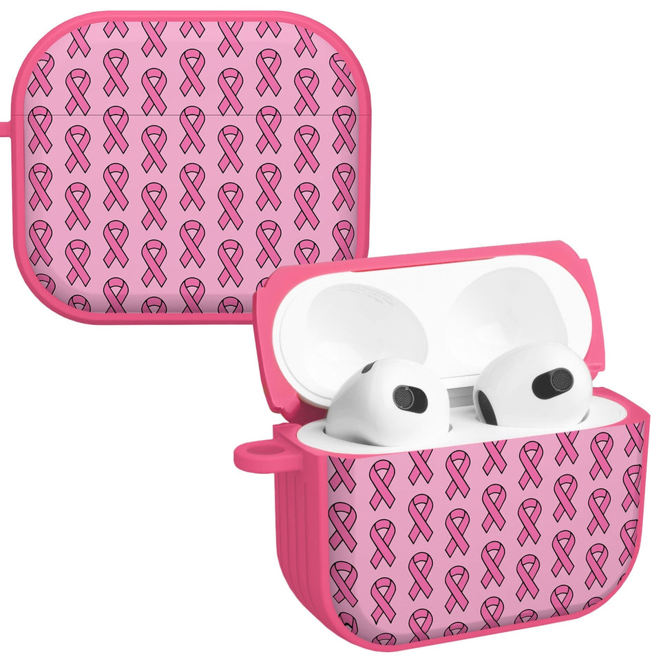 Breast Cancer Awareness HDX Apple AirPods Gen 3 Case Cover - Wear with style