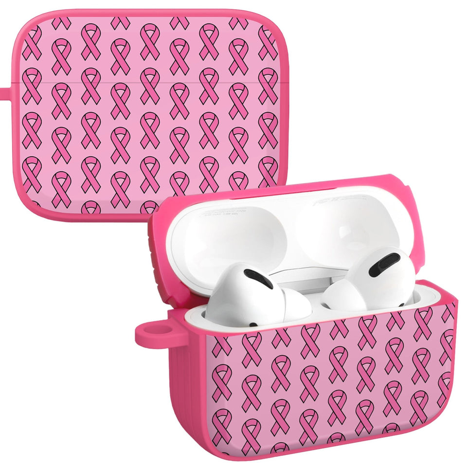 Breast Cancer Awareness HDX Apple AirPods Pro 1 & 2 Case Cover - Wear with style