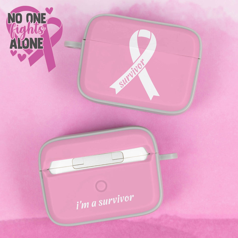 Breast Cancer Awareness HDX Apple AirPods Pro 1 & 2 Case Cover - Wear with style