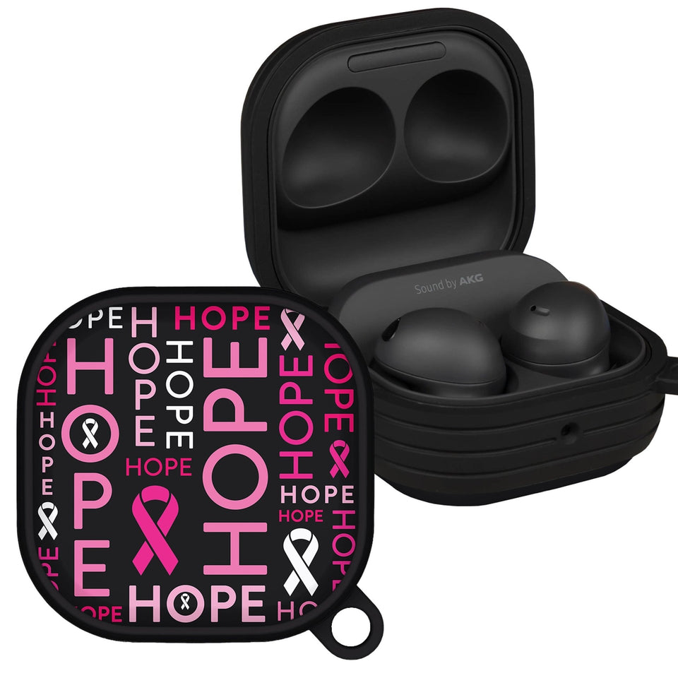 Breast Cancer Awareness HDX Samsung Galaxy Buds Pro & Buds Live Case Cover - Wear with style