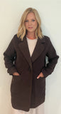 Brentwood Coat-Chocolate - Wear with style