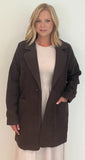 Brentwood Coat-Chocolate - Wear with style
