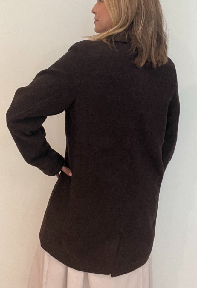 Brentwood Coat-Chocolate - Wear with style