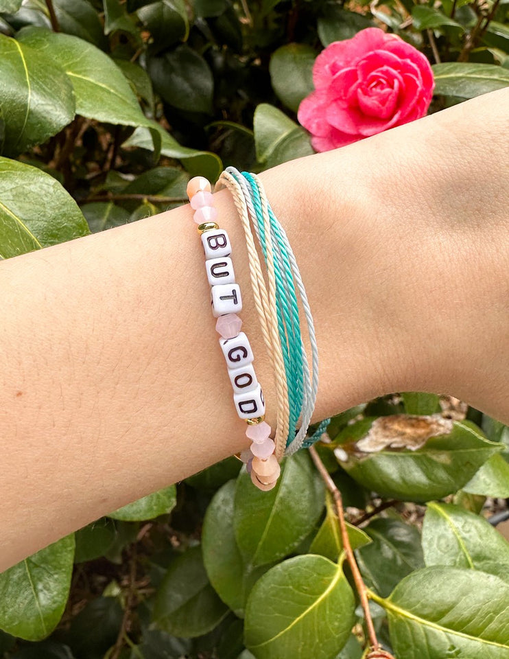 But God Letter Bracelet - Wear with style
