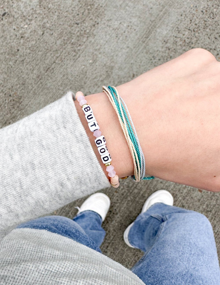 But God Letter Bracelet - Wear with style