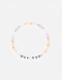 But God Letter Bracelet - Wear with style