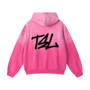 Graffiti Oversized Fade Hoodie
