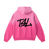 Graffiti Oversized Fade Hoodie