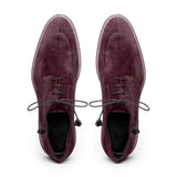 26-220-BDX CAMPO Sueded Goatskin Lace Up, Bordeaux