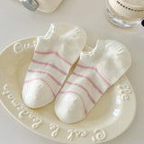 Candy Stripe Ankle Socks - Wear with style