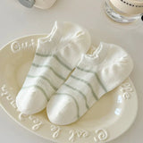 Candy Stripe Ankle Socks - Wear with style