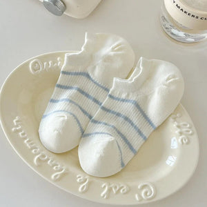 Candy Stripe Ankle Socks - Wear with style