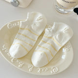 Candy Stripe Ankle Socks - Wear with style
