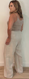 Capri Linen Pant-Natural - Wear with style