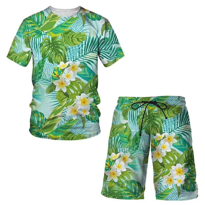 Casual men beach short set - Wear with style