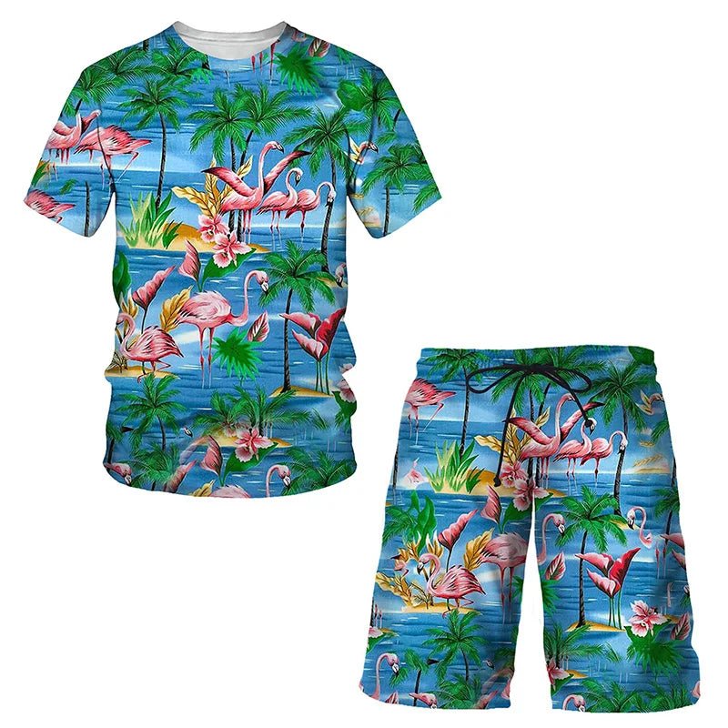 Casual men beach short set - Wear with style