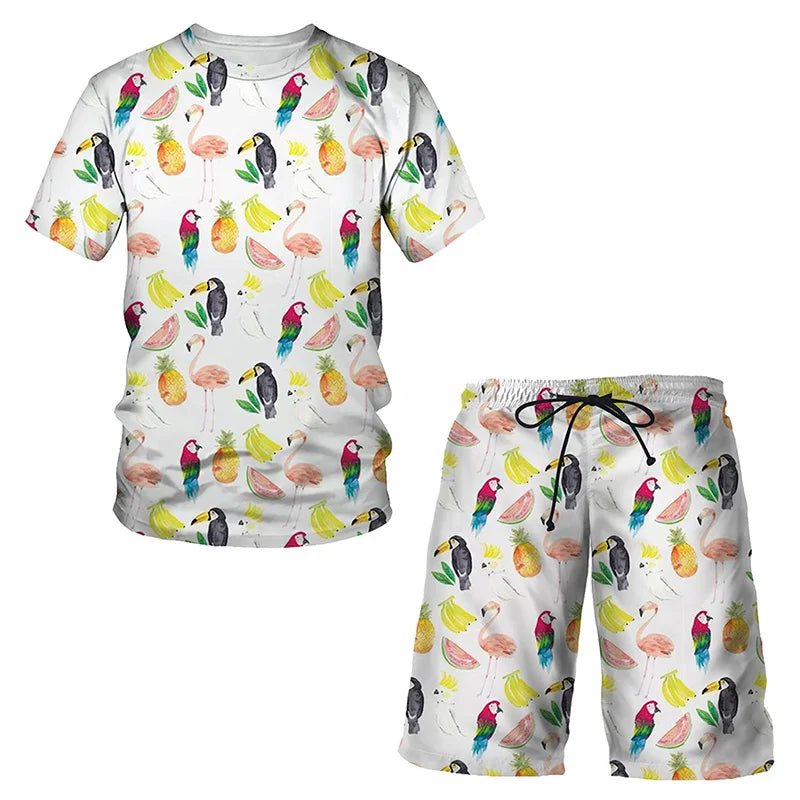Casual men beach short set - Wear with style