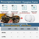 Cat Eye UV400 Outdoor Protection Double Frame sunglasses - Wear with style