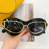 Cat Eye UV400 Outdoor Protection Double Frame sunglasses - Wear with style