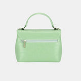 David Jones Textured PU Leather Handbag For Everyday Use