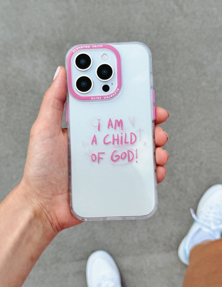 Child of God Pink Phone Case - Wear with style