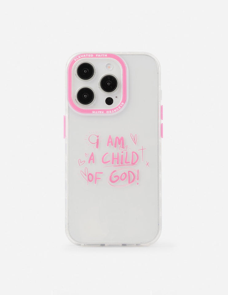 Child of God Pink Phone Case - Wear with style