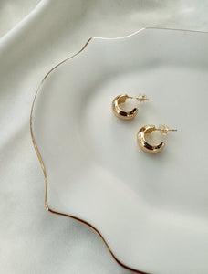 Chunky Mini Hoop Earrings - Wear with style